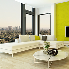 A modern urban suite in the heart of the city.